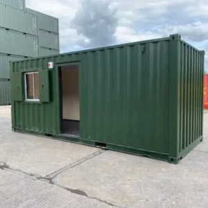 container ufficio allestito 20 piedi | isolato | completamente attrezzato |