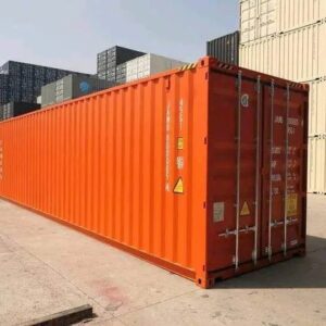 container marittimo 40 piedi high cube – nuovo, iso standard, certificato csc