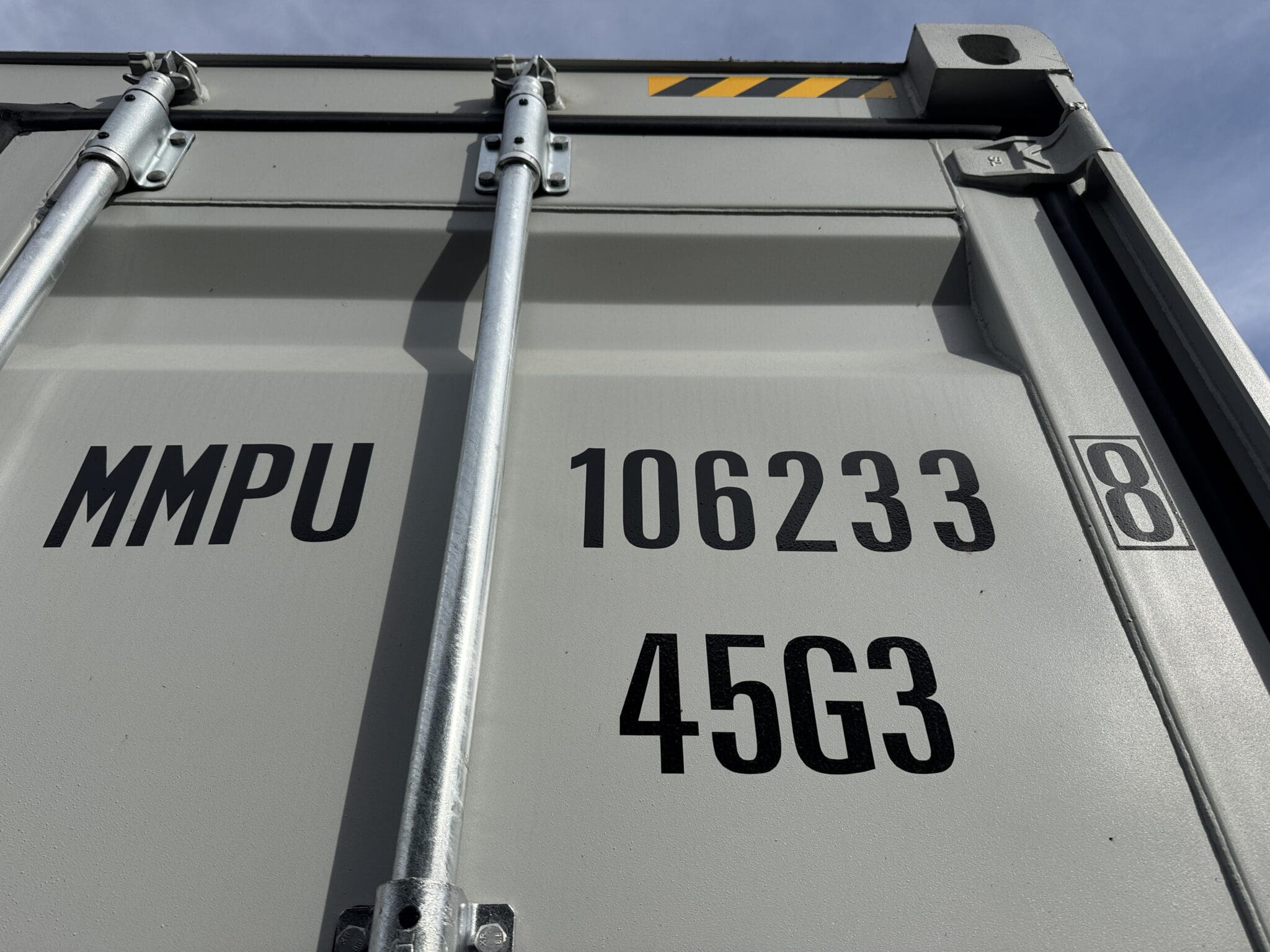 container 40 piedi high cube con 4 porte laterali – tenuta stagna, grigio container 40 piedi high cube con 4 porte laterali – tenuta stagna, grigio