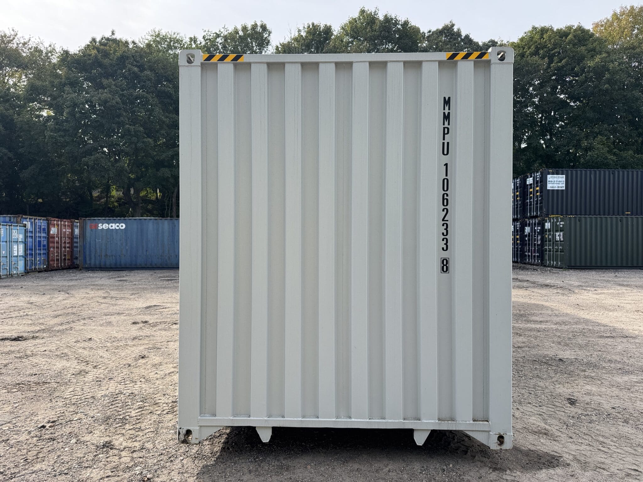 container 40 piedi high cube con 4 porte laterali – tenuta stagna, grigio container 40 piedi high cube con 4 porte laterali – tenuta stagna, grigio