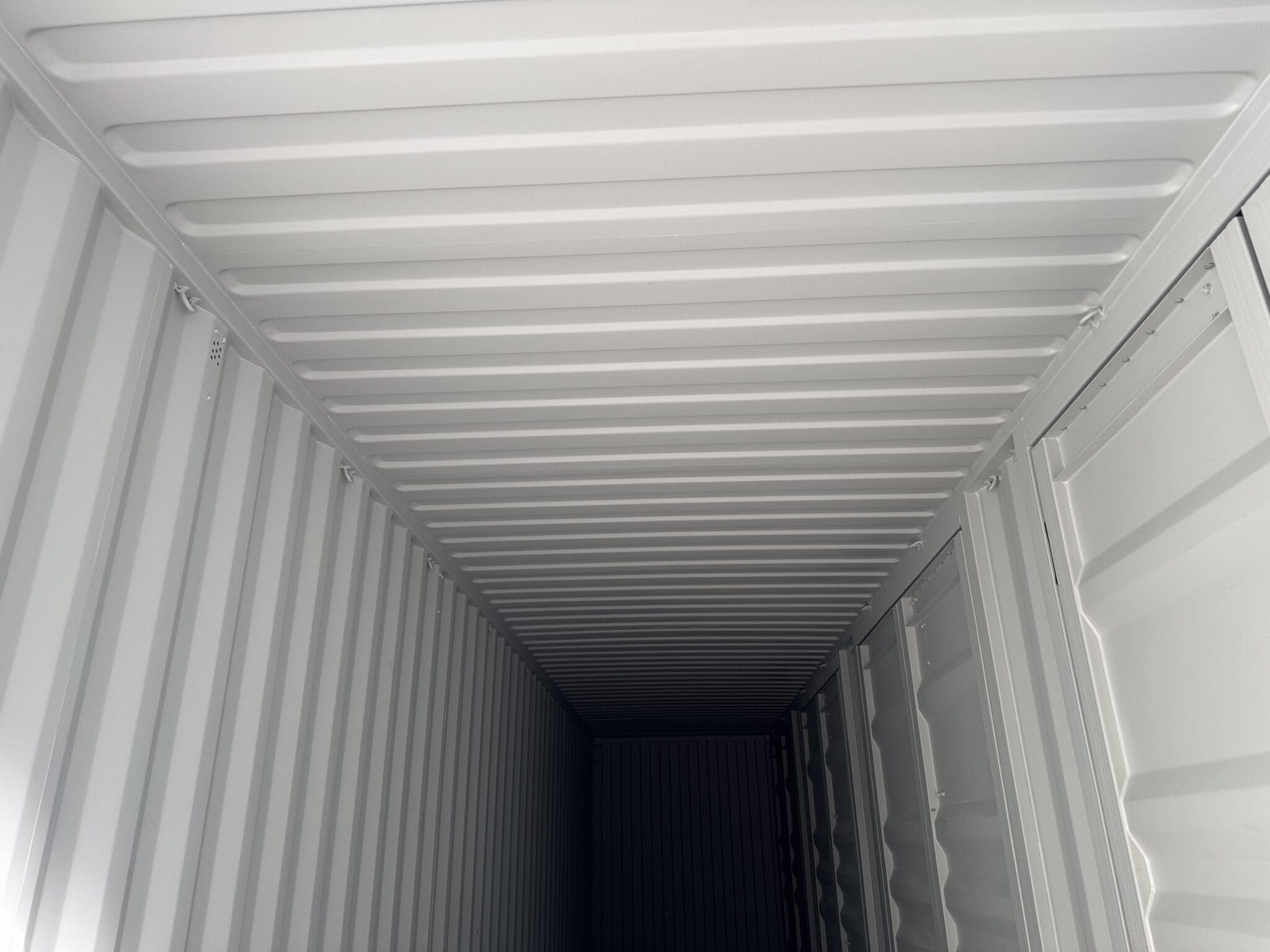 container 40 piedi high cube con 4 porte laterali – tenuta stagna, grigio container 40 piedi high cube con 4 porte laterali – tenuta stagna, grigio