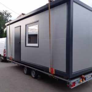 container ufficio 15 m² – compatto e funzionale per uffici sociali